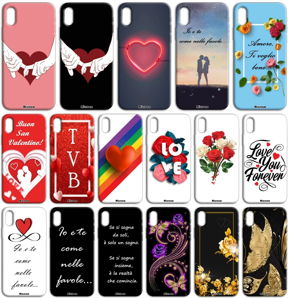 CUSTODIA COVER MORBIDA IN TPU PER IPHONE X / XR / XS / XS MAX  FANTASIA U7 - Immagine 1 di 1