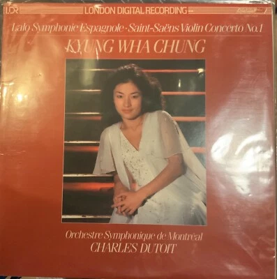 LALO-SAINT-SAENS-KYUNG WHA CHUNG-VIOLIN-ORIGINAL LONDON ffrr LDR-71029 VINYL  - Image 1 of 2
