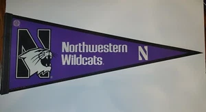 Northwestern Wildcats Filz Wimpel Banner Flagge NCAA WinCraft Sport lila gebraucht - Bild 1 von 3
