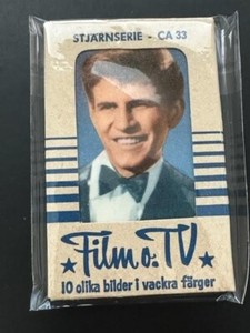 1962 Dutch Gum Star CA Set Bobby Rydell #CA238 UNOPENED 10 CARD PACK