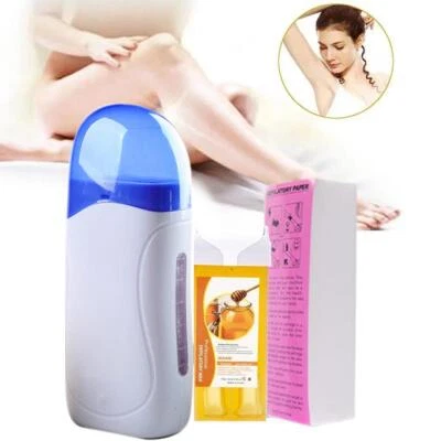 Depilatory Roll On Wax Kit Heater Rollers Waxing Cartridge Hair Epilator New~ - Image 1 of 4