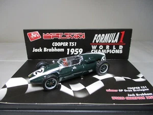 WC Brumm 1/43 Cooper T51 #12 GP di Gran Bretagna 1959 Jack Brabham Limited S051 - Foto 1 di 8