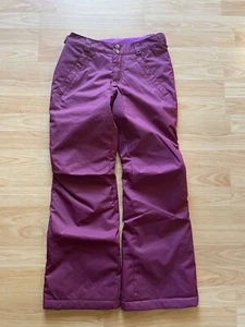 Burton Girls Dryride Snowboarding Pants Large 14/16 Purple EUC - Picture 1 of 20