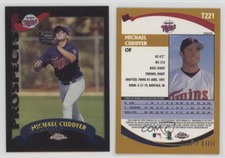 2002 Topps Chrome Traded & Rookies Black Refractor /100 Michael Cuddyer #T221