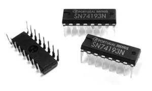 CONTADORES SÍNCRONOS DE 4 BITS ARRIBA/ABAJO 74193 IC (3 piezas) - Imagen 1 de 3
