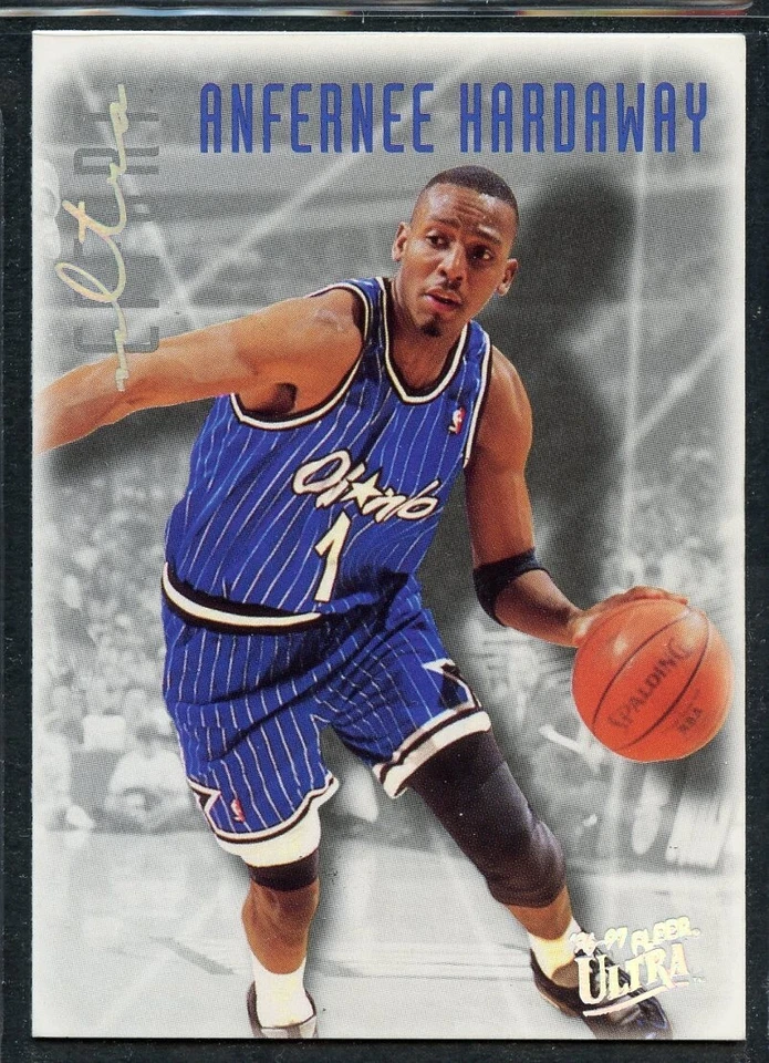 1996-97 Fleer Ultra Basketball - #141 - Anfernee Hardaway - Orlando Magic - Image 1 of 1