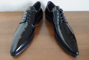 DSQUARED2 Halbschuhe Lackleder New Punk Derby Gr. 42 NEU Euro 650 - Bild 1 von 18