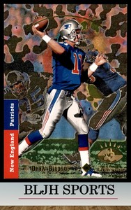 1993 SP #9 Drew Bledsoe  PP, RC, FOIL New England Patriots