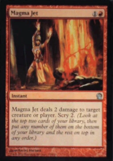 Magma Jet - Theros: #128, Magic: The Gathering Nm R52 - Image 1 of 1