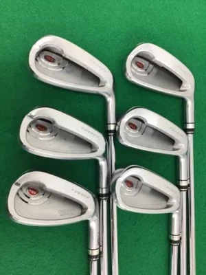 2018 PRGR EGG PF 6~AW 6pc Steel SR-flex M-40 Iron Set Golf Clubs J53 - Image 1 of 4