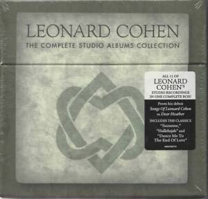 Leonard Cohen The Complete Studio Albums Collection 11 CD Box NEU SEHR RAR
