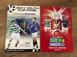 CELTIC V RANGERS YOUTH CUP FINAL 2011 & 2015 - Picture 1 of 2