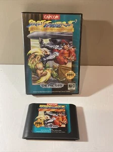 Street Fighter II': Special Champion Edition (Sega Genesis)No Manual, Tested - Picture 1 of 6