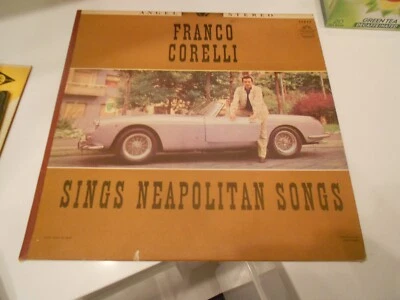 FRANCO CORELLI SINGS NEAPOLITAN SONGS STEREO LP ANGEL 35852 - Image 1 of 3