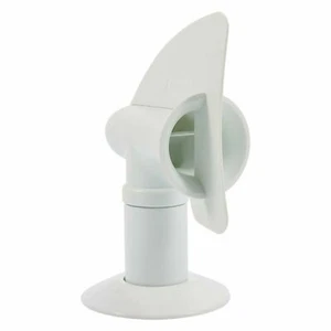 Camco 40595 White Round Resin Cyclone Plumbing Vent w Weather Vane - Bild 1 von 3