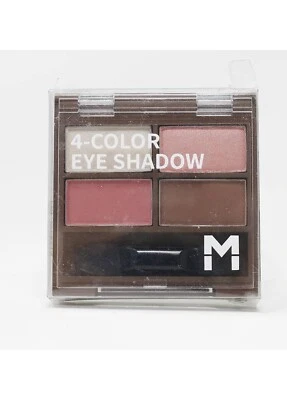 Mumuso 4-COLOR EYE SHADOW PALETTE 04 PEACH PINK - Image 1 of 2