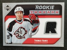 2005-06 Upper Deck Rookie Threads RTTV Thomas Vanek