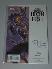 IRON FIST IMMORTAL #10 MARVEL COMICS DECEMBER 2007 NM (9.4)