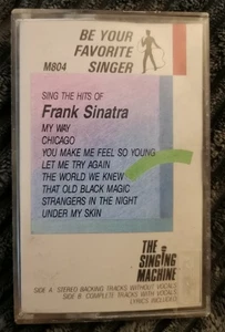 Sing The Hits Of Frank Sinatra - The Singing Machine (Karaoke Cassette Tape) - Imagen 1 de 3