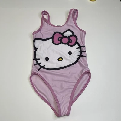 Traje de baño rosa de una pieza de Hello Kitty para niña XS (4/5) Foto 1 de 4