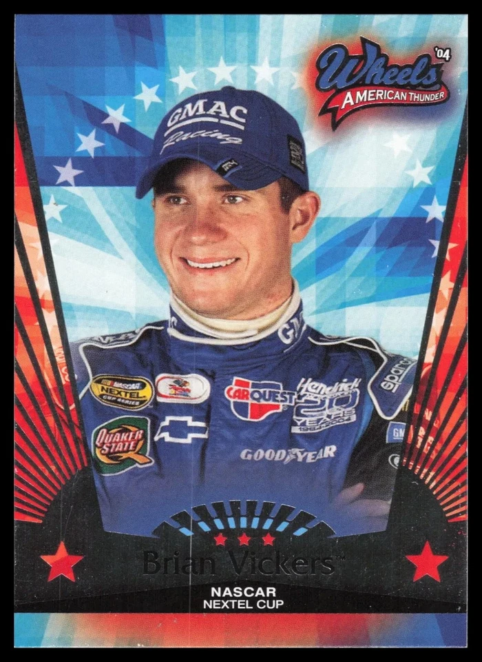 2004 Wheels American Thunder #25 Brian Vickers - Image 1 of 2