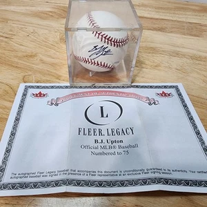 BJ Upton Signed Official Major League Baseball JSA - Picture 1 of 9