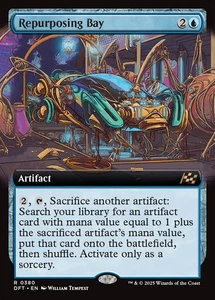 MTG Repurposing Bay 380 Rare Extended Art Aetherdrift - Picture 1 of 1