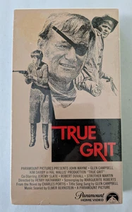 True Grit VHS 1979 Paramount Release John Wayne VHS6833 - SEALED - Bild 1 von 4