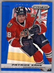 2013-14 Panini Prizm Wal-Mart Blue Prizm Patrick Kane #123 CHICAGO BLACKHAWKS - Picture 1 of 2