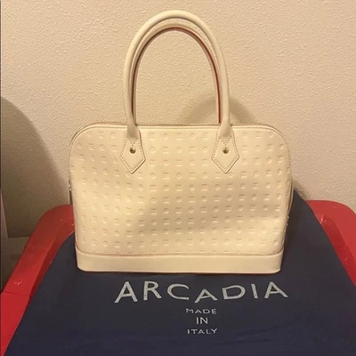 Arcadia Tan Satchel Bag - Image 1 of 4