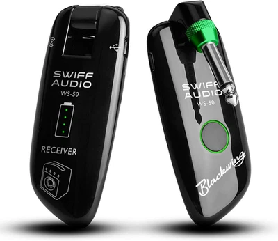 SWIFF High-Grade Electronic Guitar Wireless System Rechargeable Guitar Transmitt - Image 1 of 4