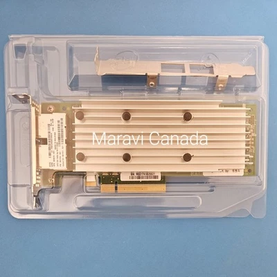 Adaptador PCIe HP HPE 521T Dual 2 puertos 10 GB Ethernet RJ-45 QL41122HLRJ 869573-001 Foto 1 de 4