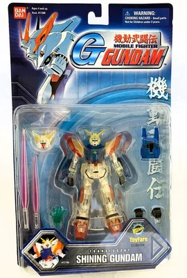 Translucent Shining Gundam Mobile Fighter Wizard ToyFare Exclusive Ltd. Variant - Image 1 of 4