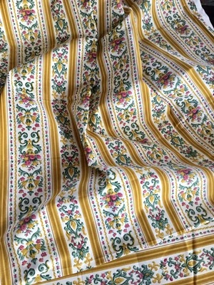 Tissu ancien AUTEUIL Urgé Paris NEUF  14,80/1,34m Château Déco Boussac - Photo 1/4