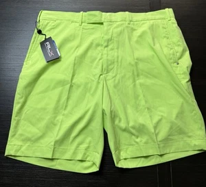 RLX Polo Ralph Lauren New England adrette Golfshorts grün Größe 38 9" Schrittlänge neu - Bild 1 von 6
