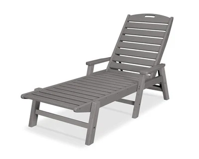 Chaise con brazos náuticos NCC2280GY, gris pizarra Foto 1 de 4