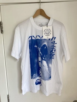 Edwin Music Channel T Shirt Size Men’s Medium Tatsumi TS White Blue Bnwt - Image 1 of 4