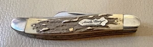 Vintage SCHRADE USA "ONCLE HENRY" Taschenmesser Klappmesser: Modell 897UH; drei Klingen - Bild 1 von 4