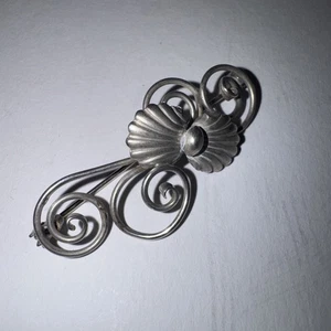 Dänemark Hermann Siersbol 925 Sterling Silber Brosche - Antiker Vintage Schmuck - Bild 1 von 7