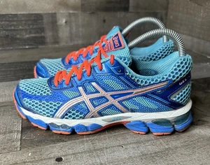 Asics Gel-Nimbus 15 blaue bequeme Damen-Laufschuhe Größe 7 - Bild 1 von 7