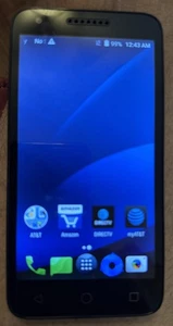 Teléfono Celular ALCATEL Ideal Xcite 5044R 16GB (ATT) Negro Buen Usado Envío Rápido - Imagen 1 de 3
