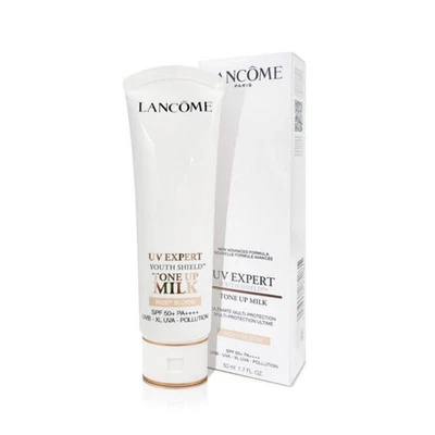 Lancome UV Expert Youth Shield Tonificar Leche 50 ml Flor Rosada / RÁPIDO Foto 1 de 4