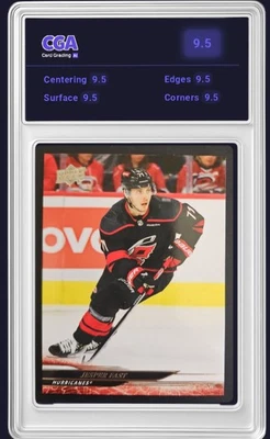 2024-25 Upper Deck #40 Jesper Fast Carolina Hurricanes - CGA 9.5 Digital Grade - Image 1 of 2