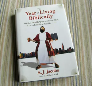 The Year of Living Biblically - A.J. Jacobs / Hardcover Book / dust jacket - Picture 1 of 3