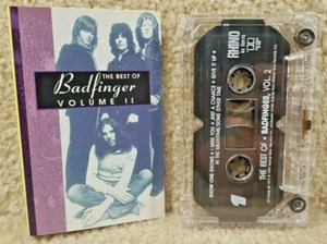 Vintage 1990 Cassette Tape Best of Badfinger Volume II 2 Rhino Warner Bros - Picture 1 of 4