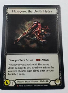 Hexagore, the Death Hydra *FOIL* Flesh and Blood - Monarch UNLIMITED M/NM - Picture 1 of 2