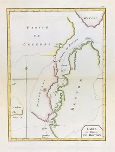 Mapa Indonesia 1779 de Buton Island Carte du Detroit de Bouton - Imagen 1 de 3