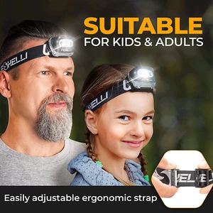 LED Headlamp Flashlight for Adults & Kids, Running, Camping, Hiking Head Lamp... - Picture 1 of 1