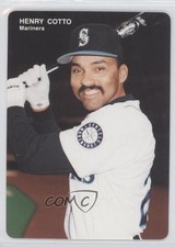 1993 Mother's Cookies Seattle Mariners Stadium Giveaway Henry Cotto #5
