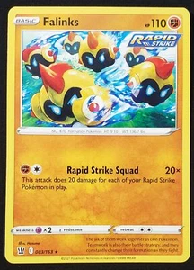 Espada y Escudo JCC Pokémon Falinks - Estilos de Batalla 083/163 Raro Casi Como Nuevo - Imagen 1 de 2